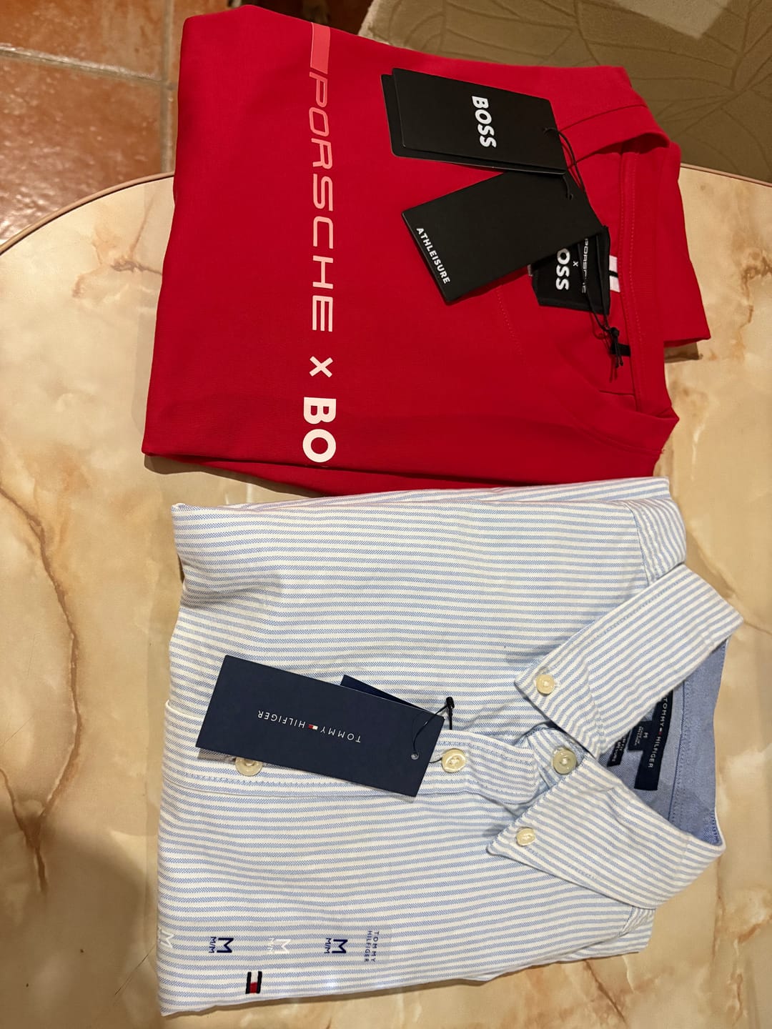 Customer photo review of Camisa Tommy Hilfiger Talla M
