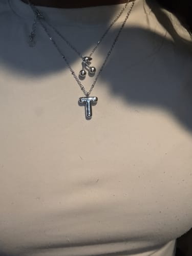 Customer photo review of Rue Necklace