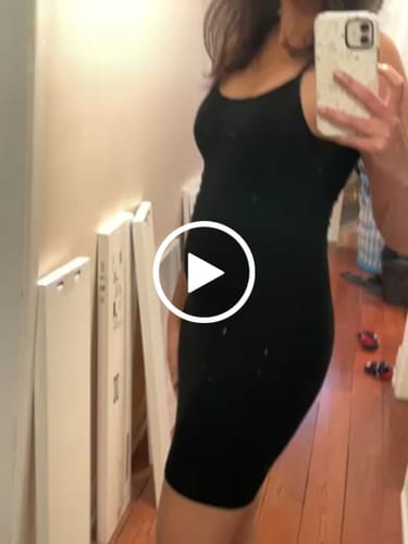 Customer video review of Slip Mini Shapewear Dress