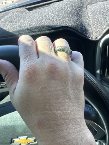 Customer photo review of Verdant Eclipse – Ring of Grounded Light