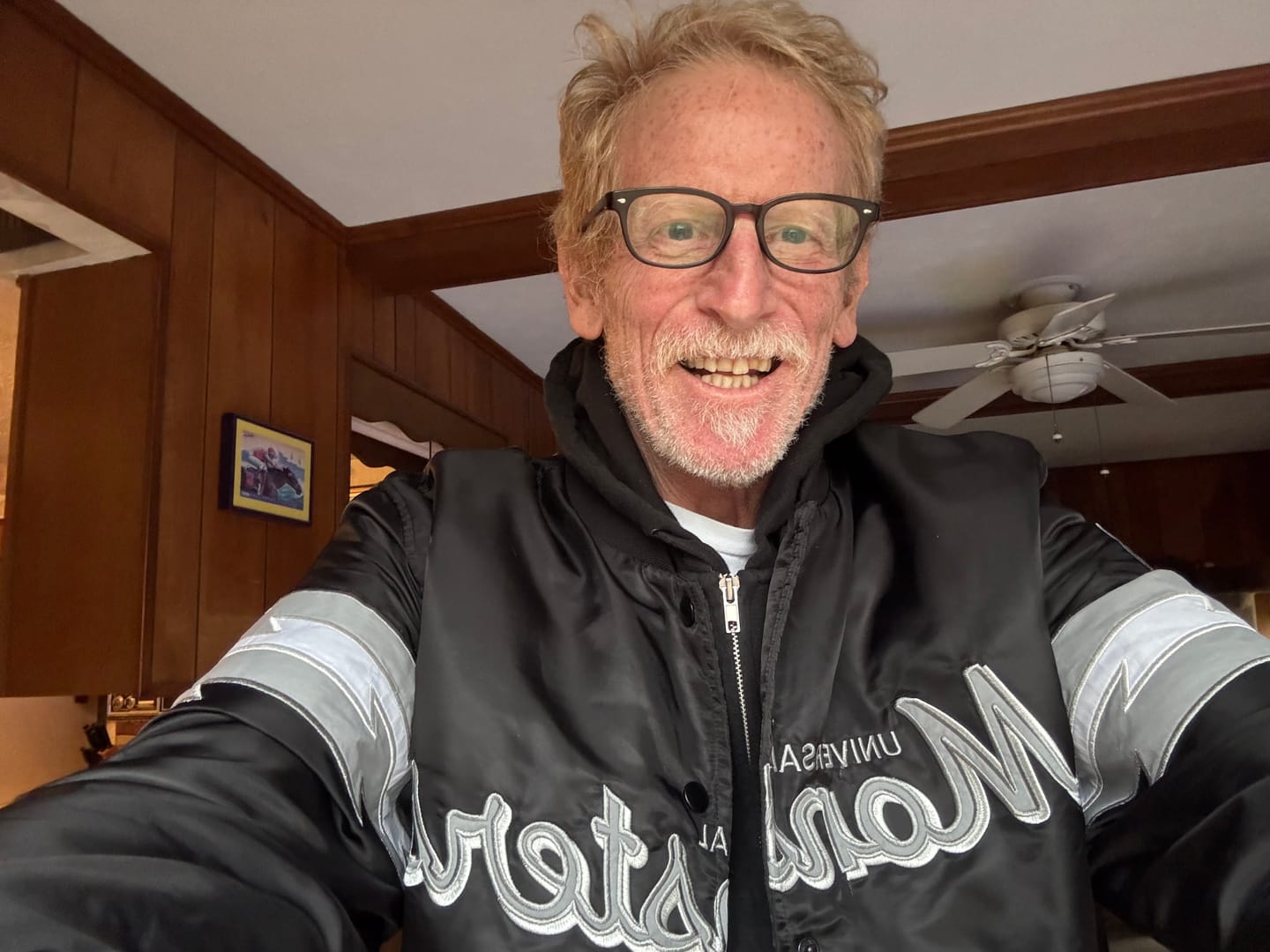 Customer photo review of Universal Monsters "The Scream Team" – Coach Jacket