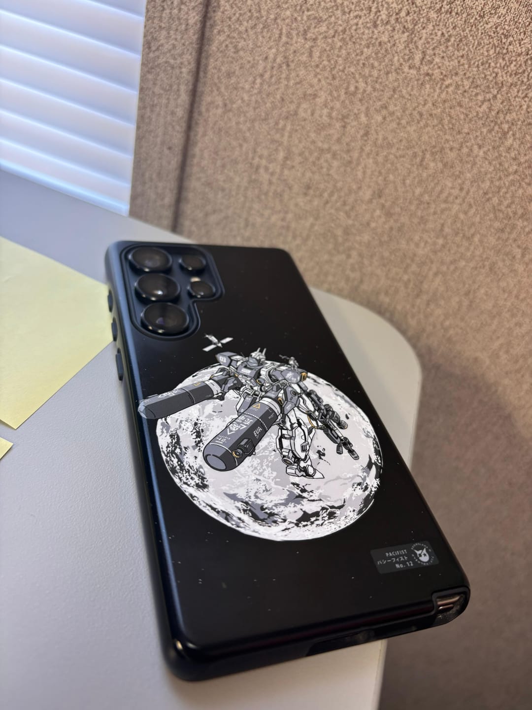 Customer photo review of Pacifist Samsung Case