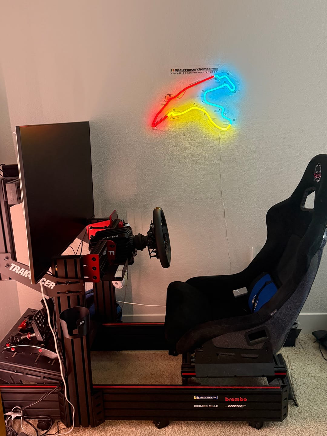Customer photo review of Circuit De Spa-Francorchamps Neon Race Track