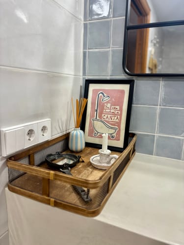 Customer photo review of Ilustración "En esta ducha se canta" SIN MARCO