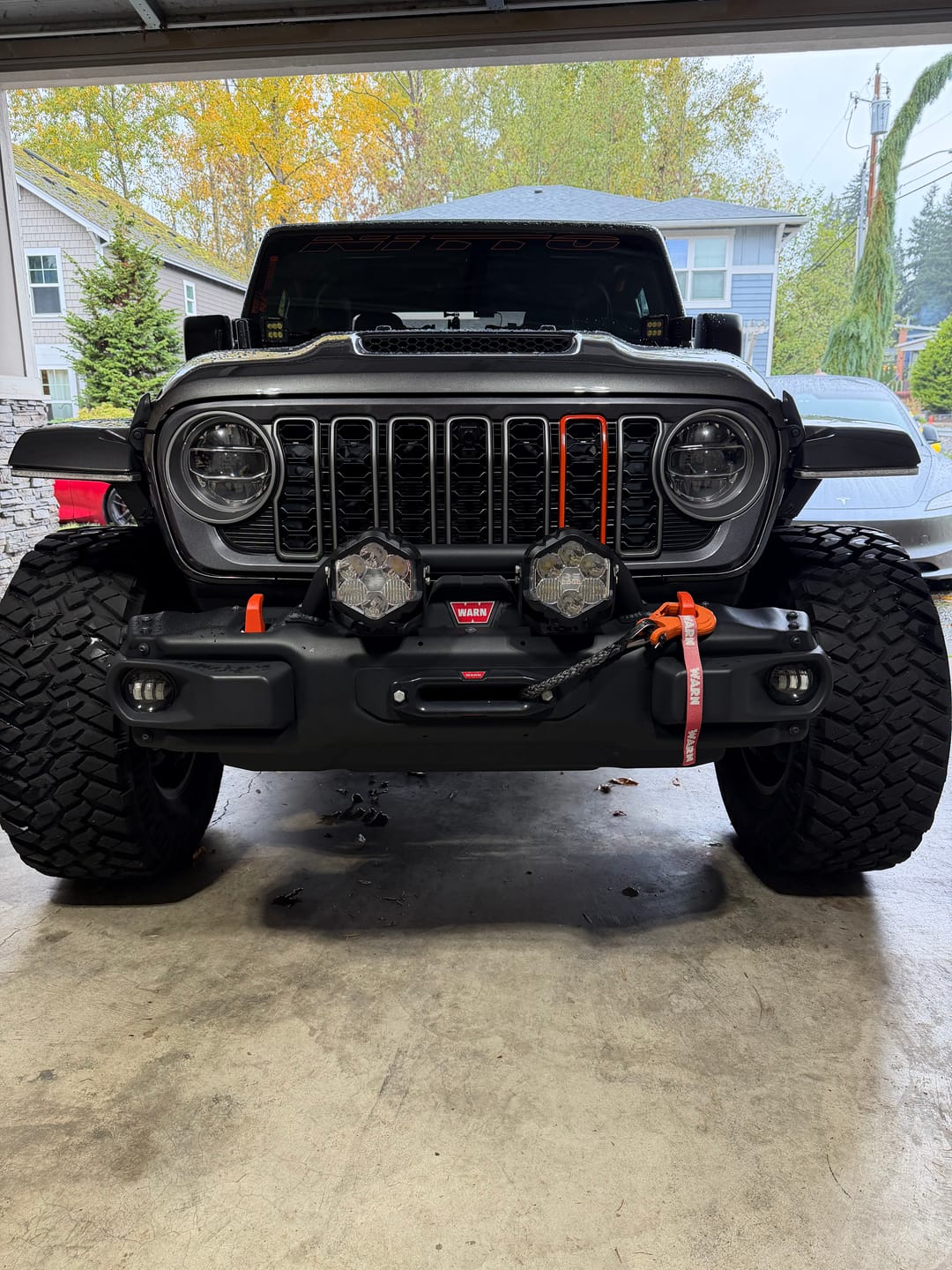 Customer photo review of 18-25 OEM Color Matched Front Grille for Wrangler JL/Gladiator JT