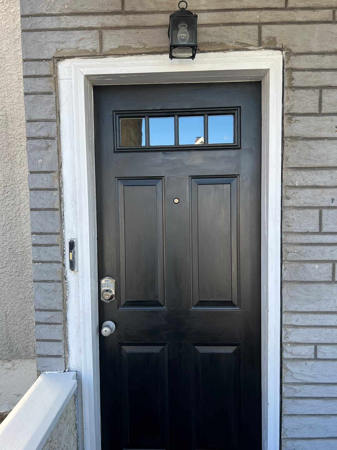 Customer photo review of Clear 4 Lite Glass and Frame Kit (24" x 8" Frame Size)