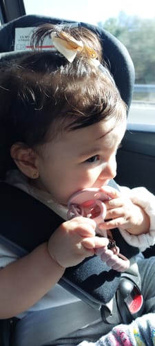 Customer photo review of Nuevo Pack 2 Chupetes DIAMOND FS Tetina Fisiológica | Silicona Orgánica Nenina & Co