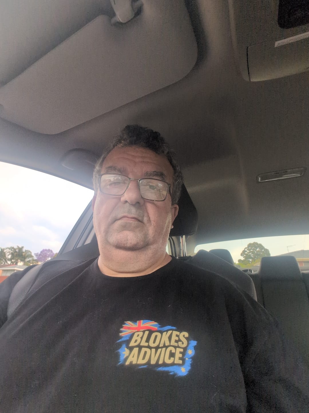 Customer photo review of Stand Up Tee - Black