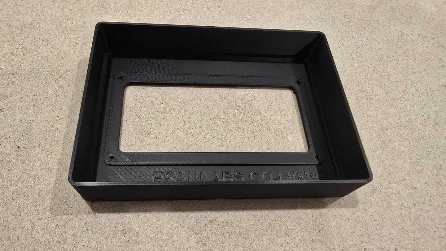 Customer photo review of Matte Black PETG Filament 1.75mm 1kg