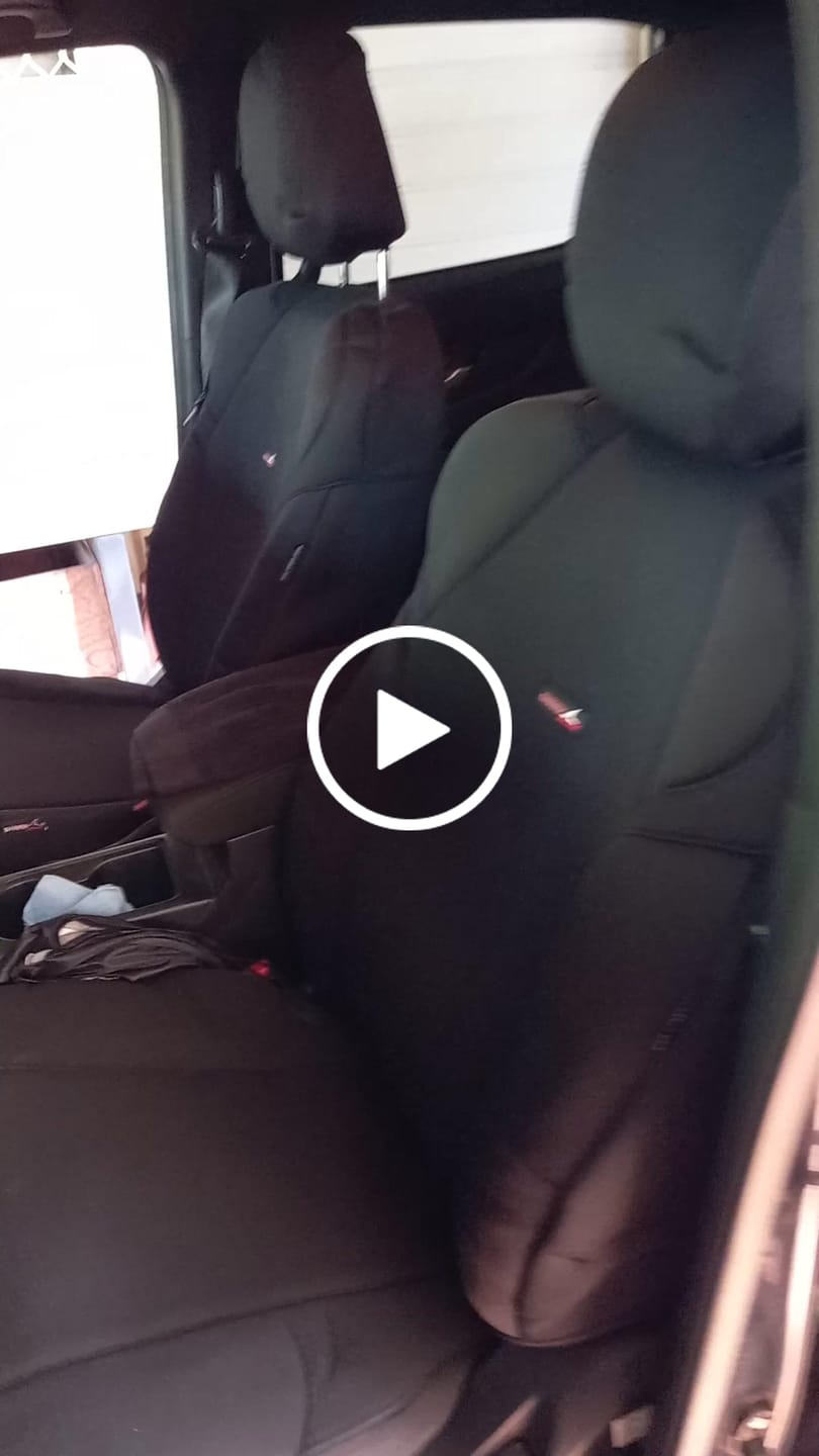 Customer video review of Sharkskin PLUS Seat Covers for Mazda BT-50 Dual cab (July/2020-On)