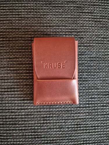 Customer photo review of Slimmad plånbok i äkta läder