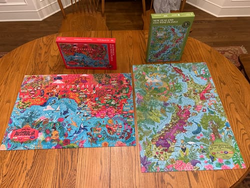 Customer photo review of Australian Wine Puzzle