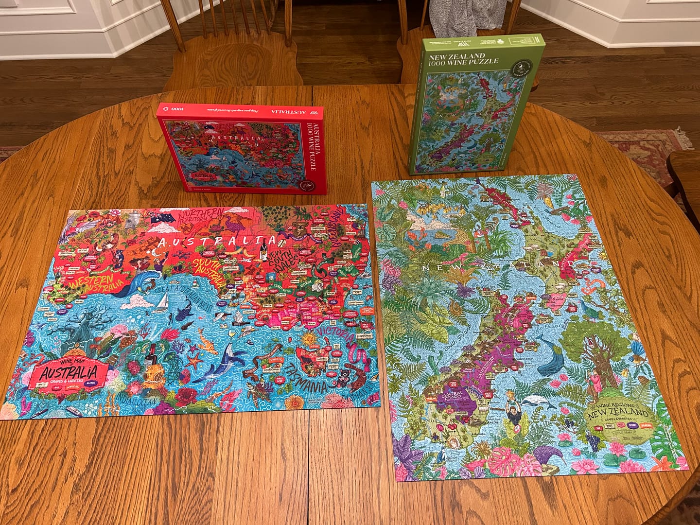 Customer photo review of Australian Wine Puzzle