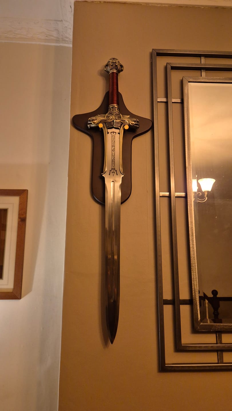 Customer photo review of Conan The Barbarian Sword