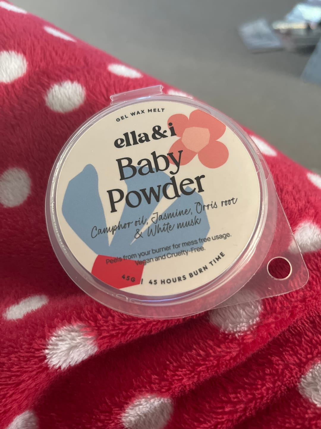 Customer photo review of Baby Powder Gel Melt