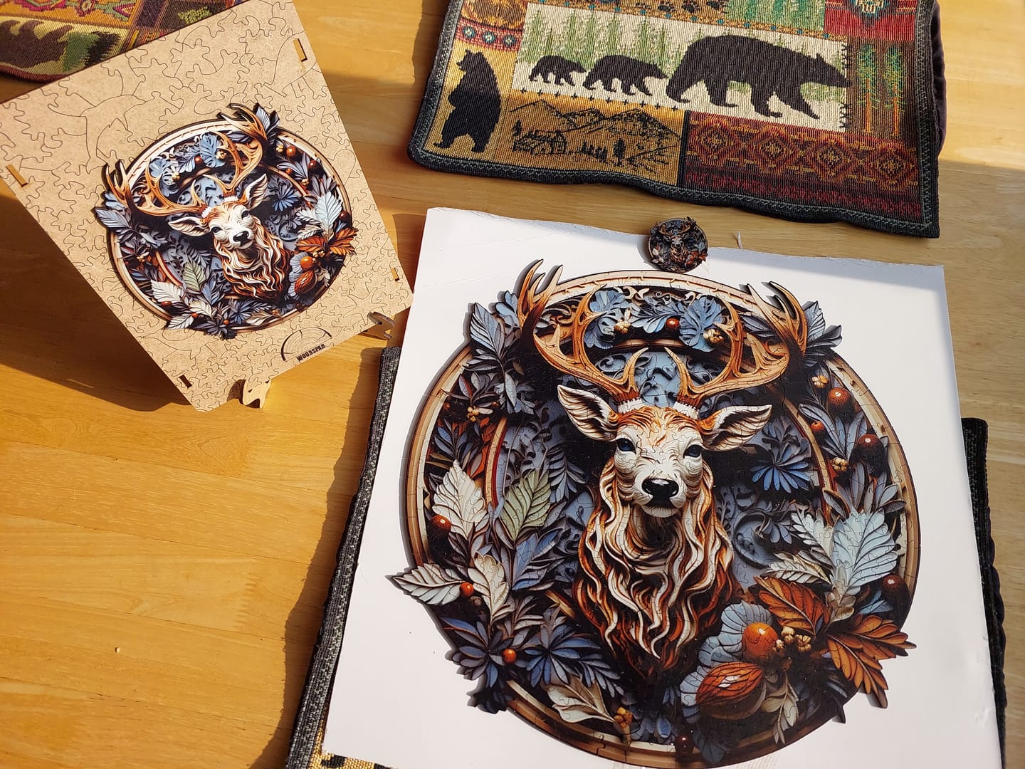 Customer photo review of Geyik V2 - Ahşap Puzzle