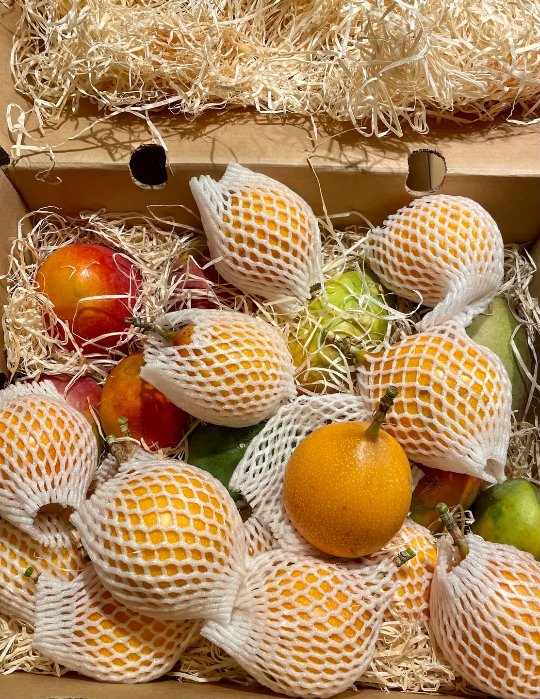 Customer photo review of Mango & Granadilla Box