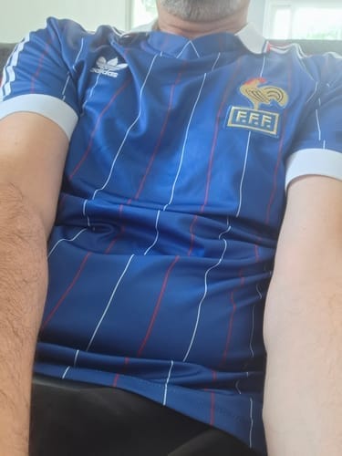 Customer photo review of Maillot Rétro France 1982