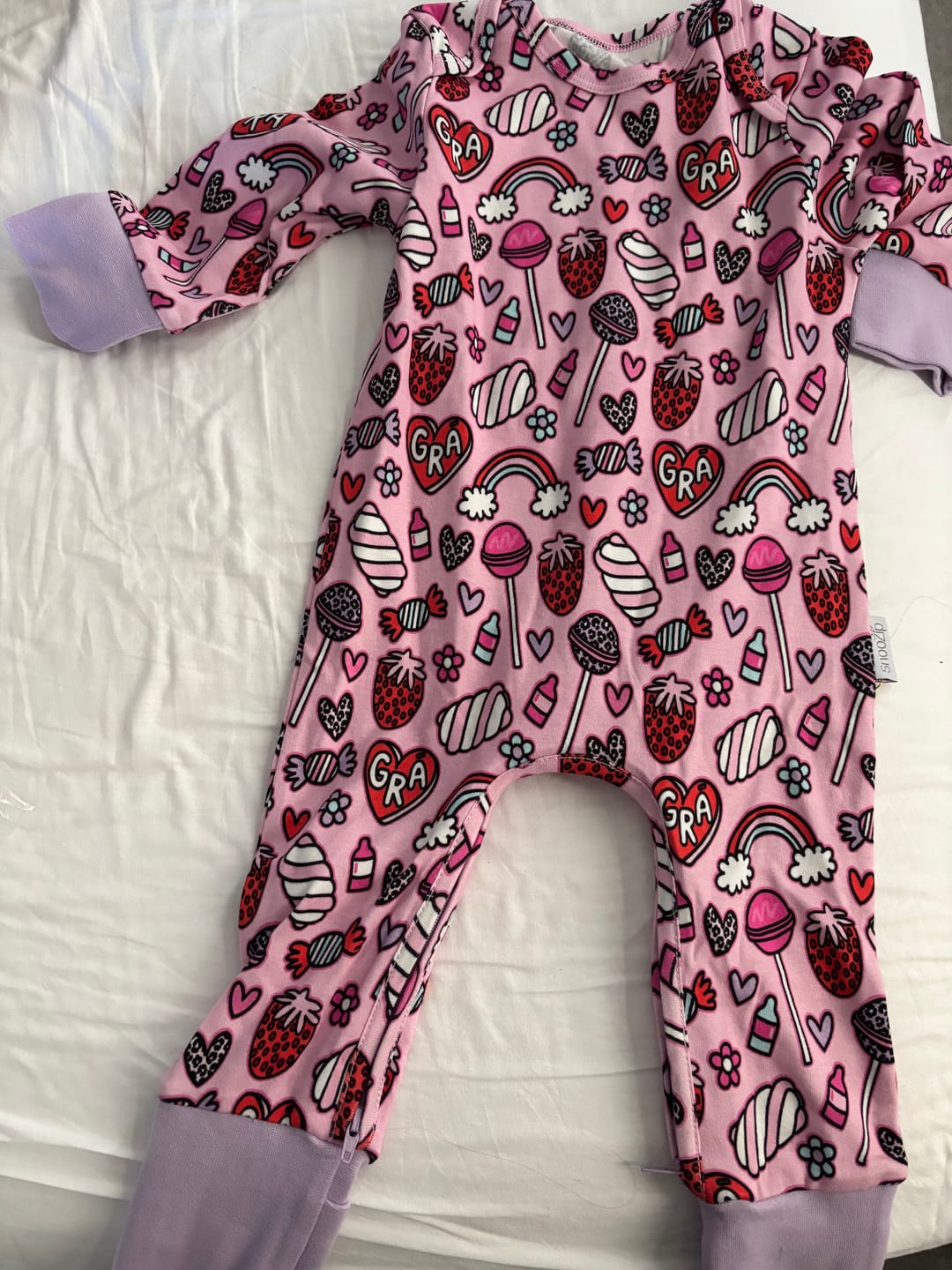Customer photo review of Grá Onesie