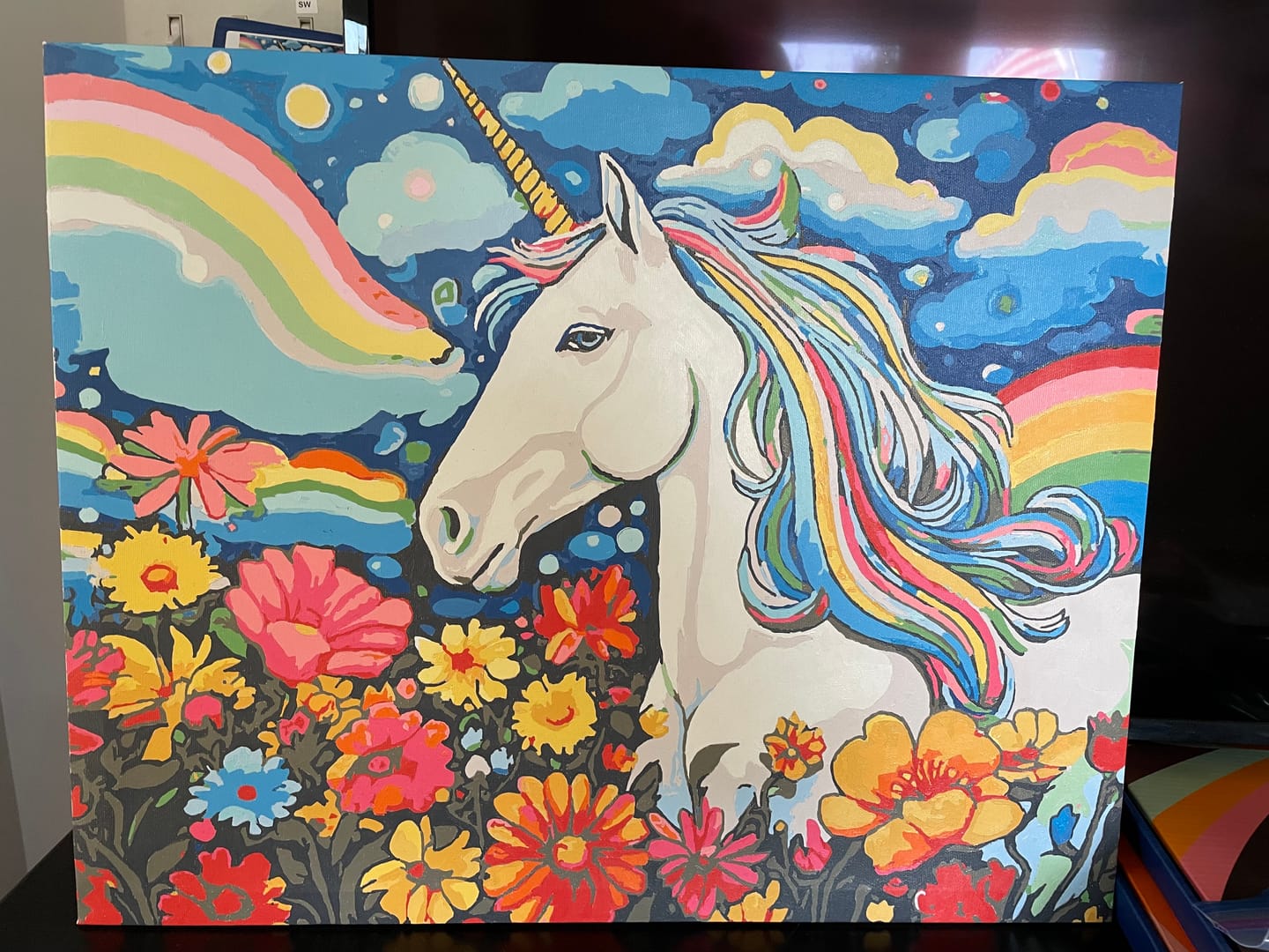 Customer photo review of Colorful Unicorn