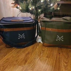 Customer photo review of Custom Embroidered Cooler Bags,Outdoor Picnic Bag