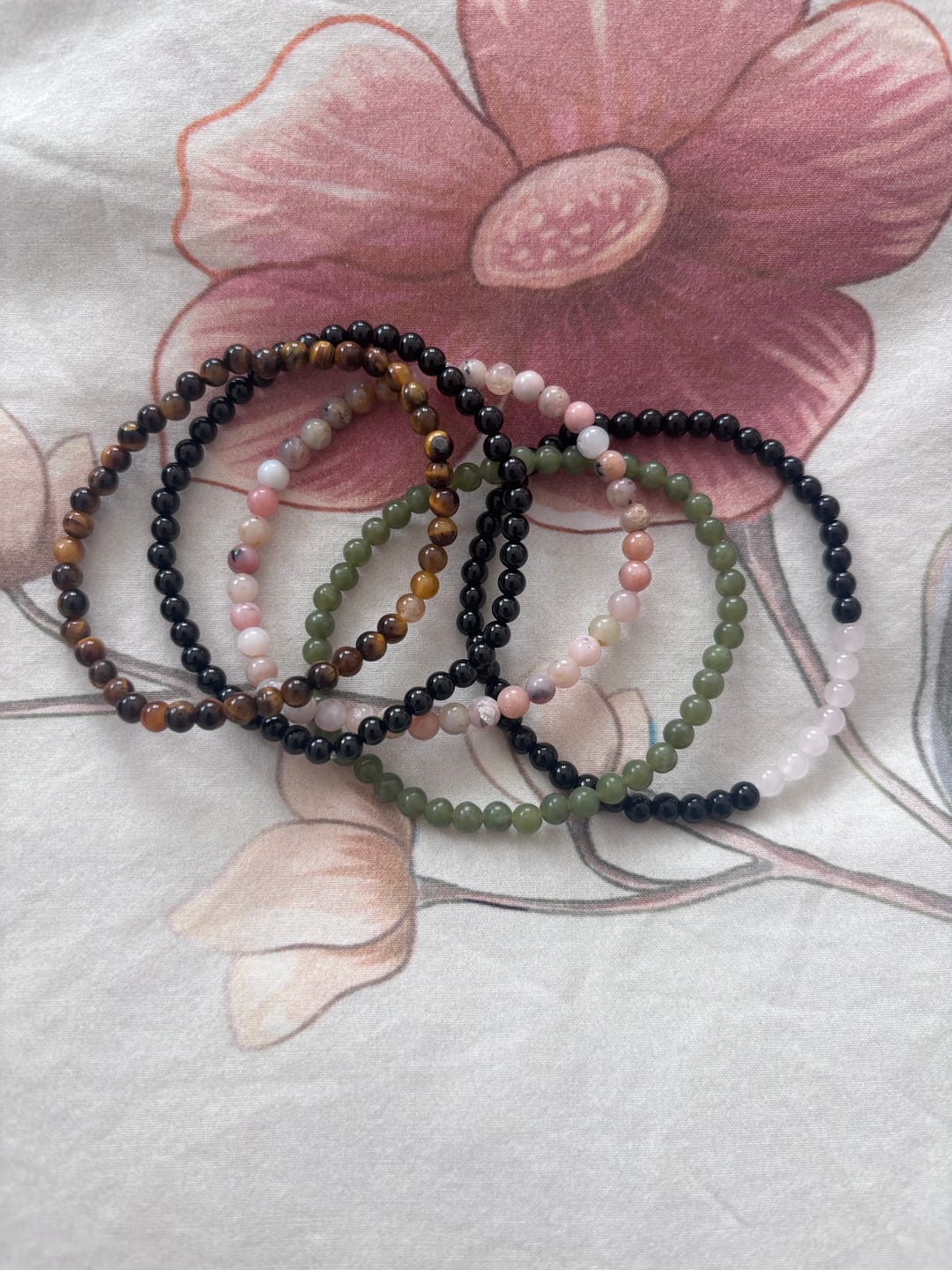 Customer photo review of Pulsera Turmalina negra | 4mm | Limpieza - Protección