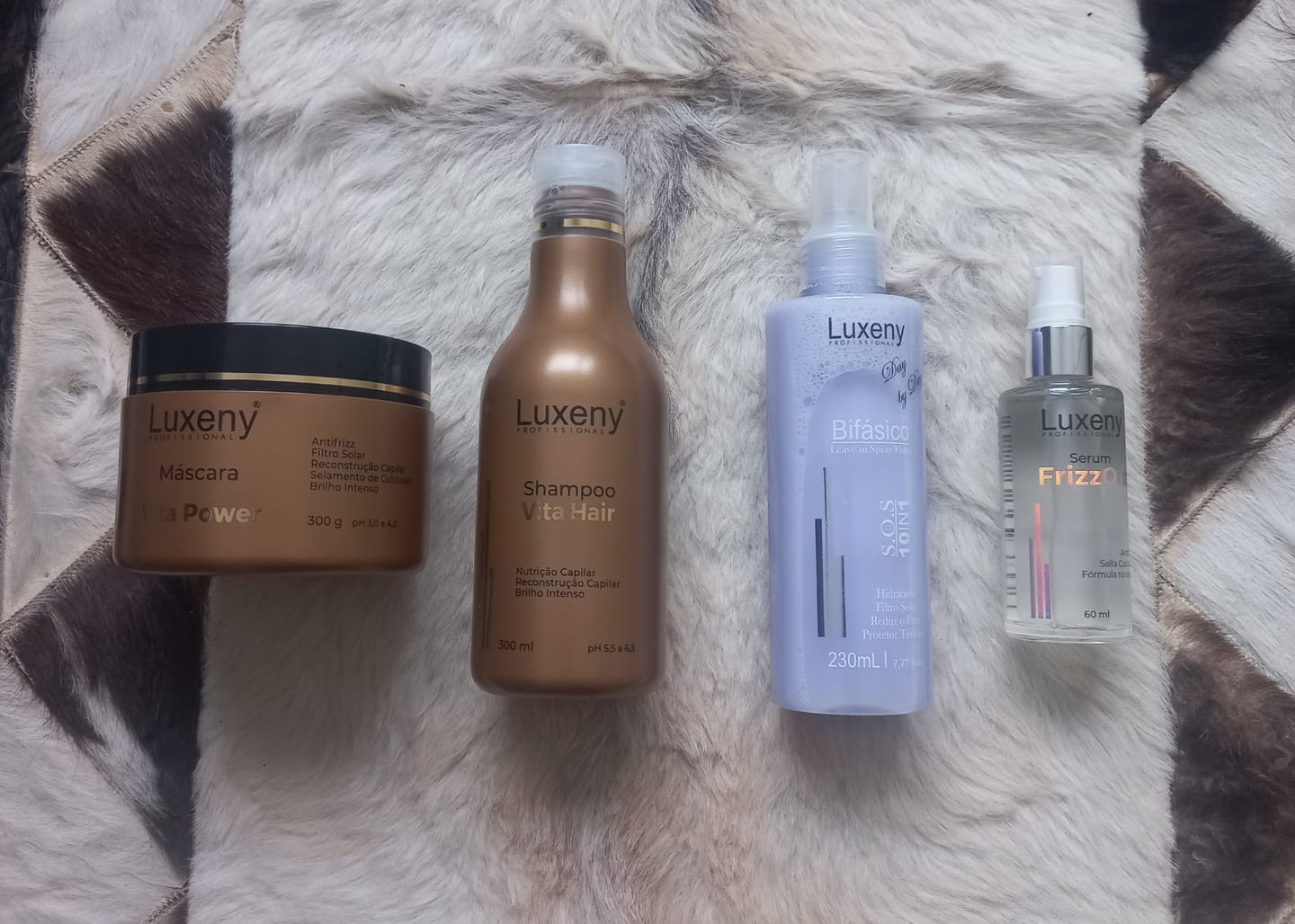 Customer photo review of Shampoo Reconstrucción Vita Hair 300 ml