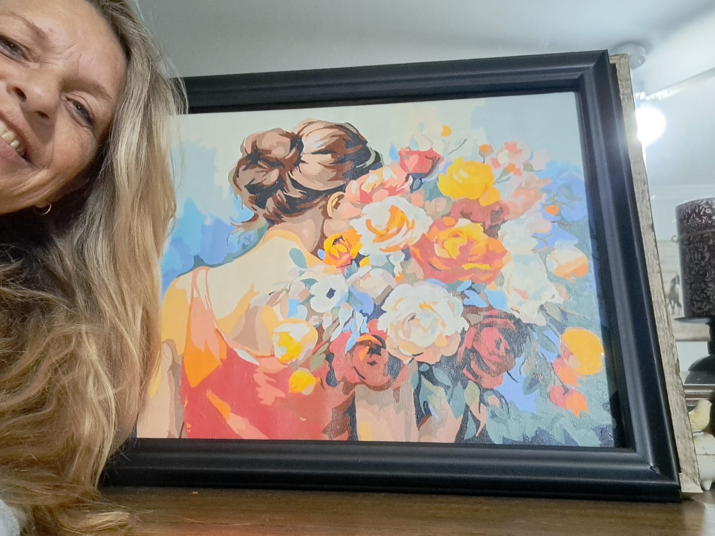Customer photo review of Lady in Red