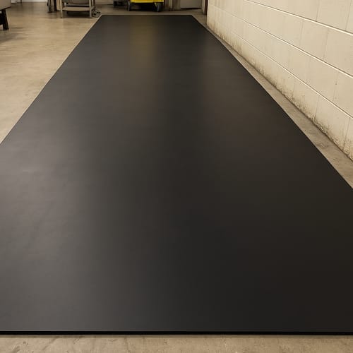 Customer photo review of 6mm Rubber Sheet Matting Durable, Slip-Resistant, Easy to Clean for Commercial & Industrial Use Versatile Flooring Solution - Linear Metre