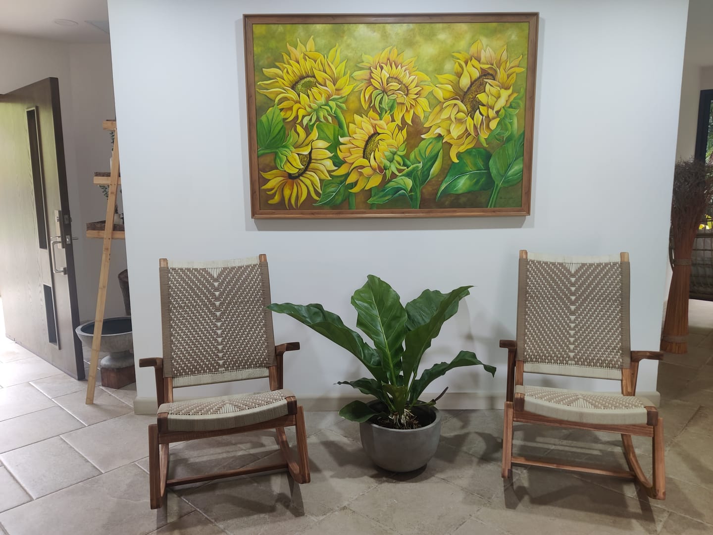 Customer photo review of Amador Rocking Chair | Natural Pattern