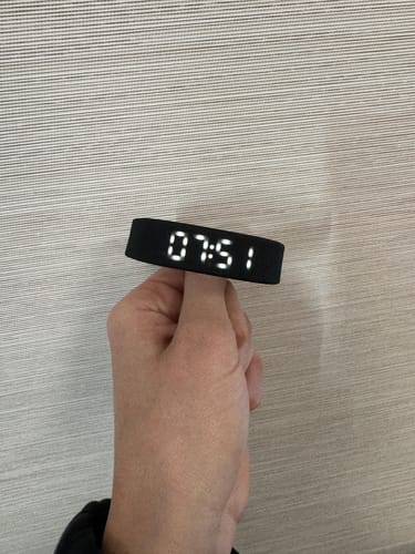 Fotorecensie van een klant over Wekkerarmband ‘Rise’