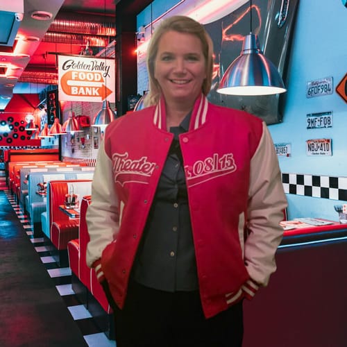 Customer photo review of Maßgeschneidertes Rot Weiß Jacke