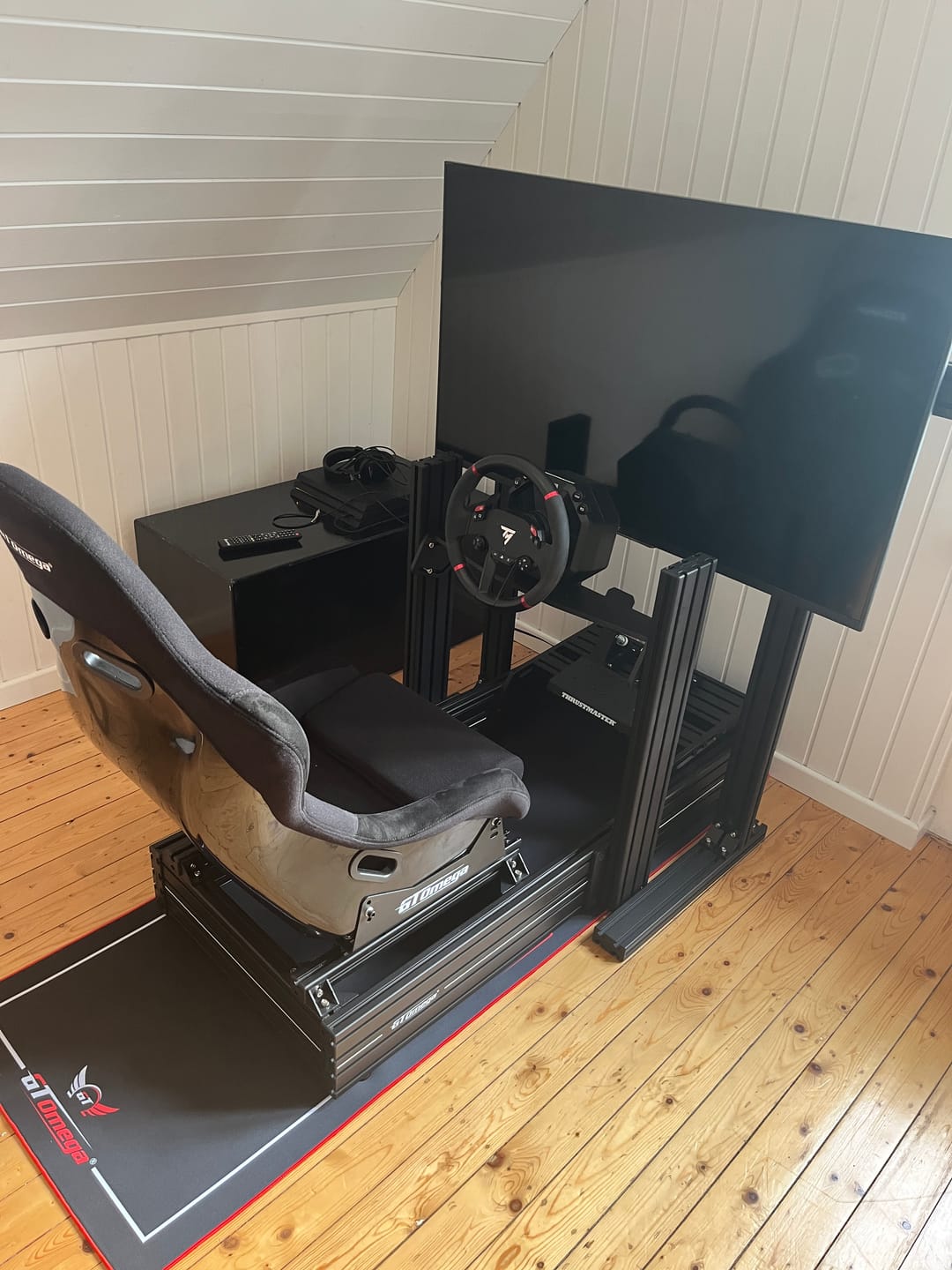 Customer photo review of Simulator Monitor Stand