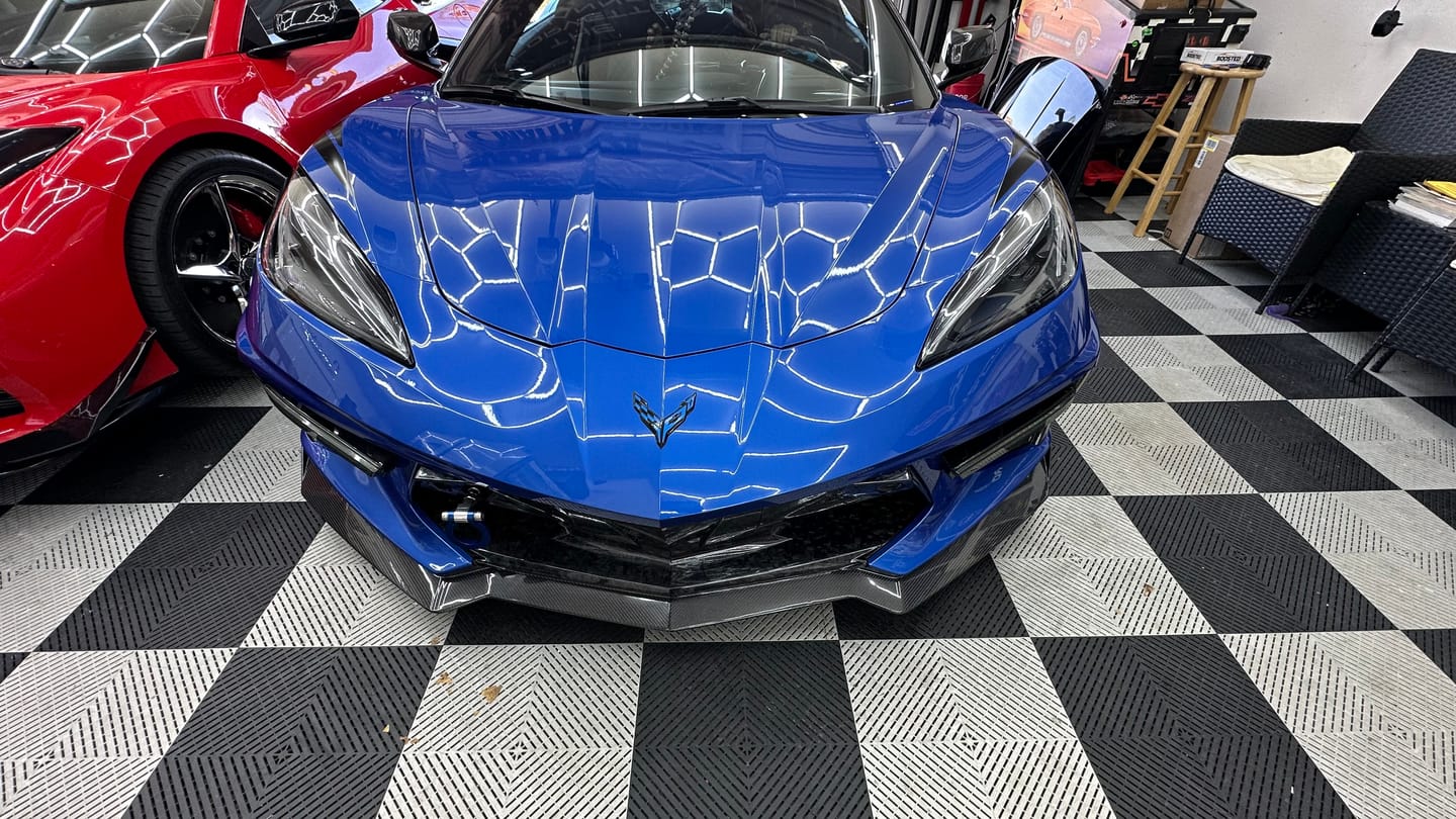 Customer photo review of Corvette C8 Stingray Front Splitter [Z51 Package]