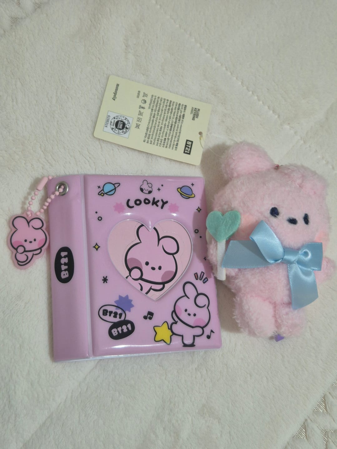 Customer photo review of BT21 MININI PHOTO BINDER