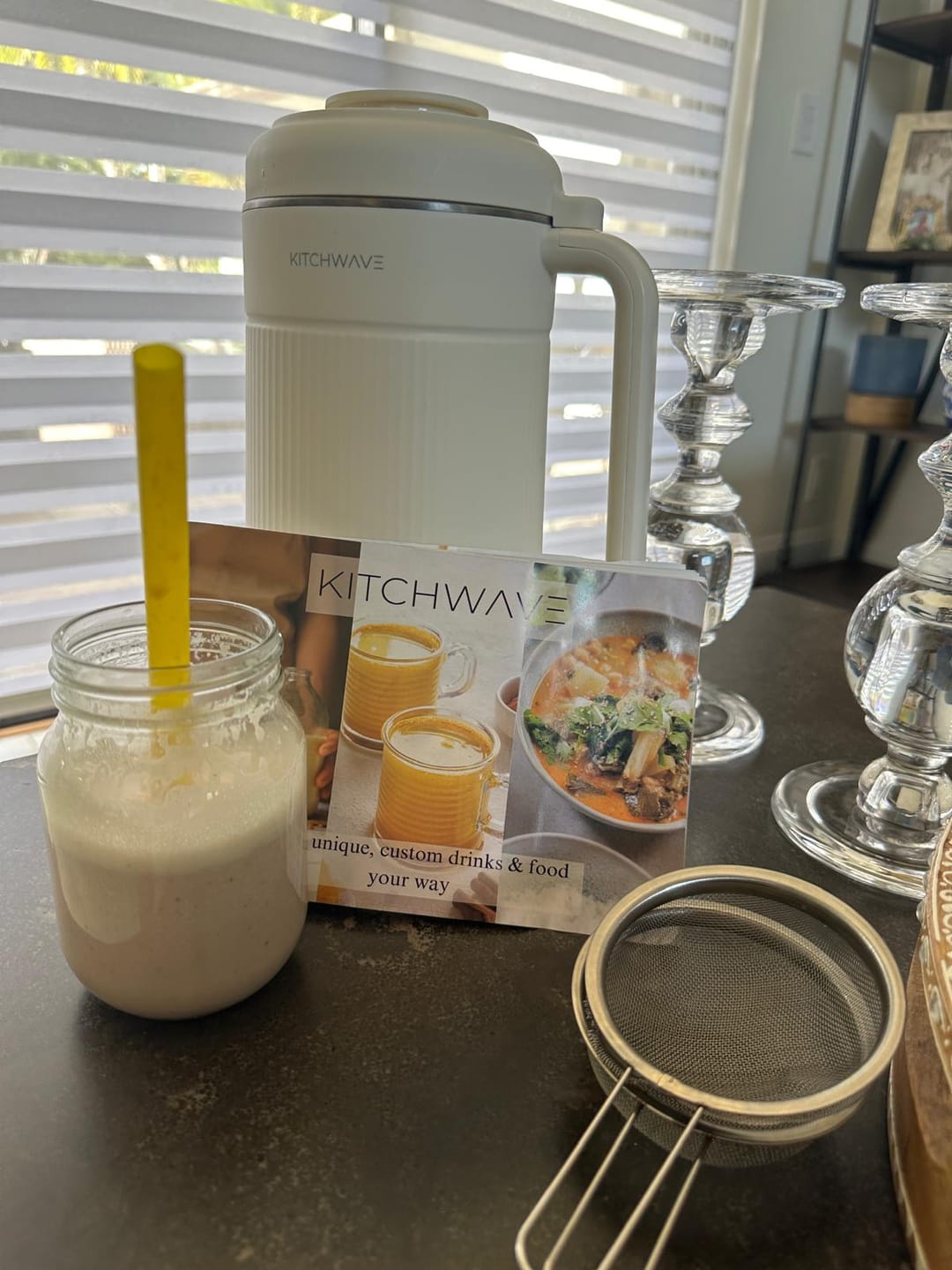 Customer photo review of 8-in-1 Nut Milk Maker Bundle