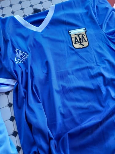 Customer photo review of Maillot Rétro SSC Napoli Home 86/87