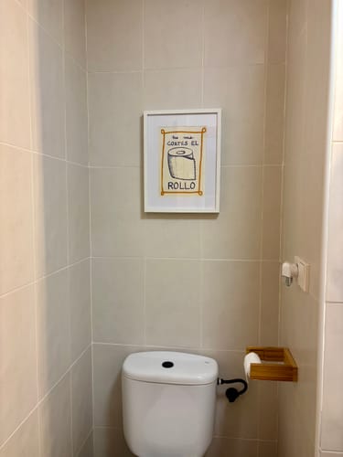 Customer photo review of Ilustración "No me cortes el rollo" SIN MARCO