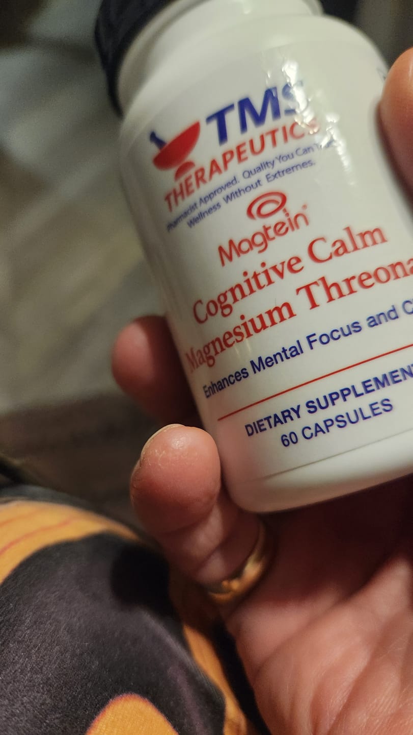 Customer photo review of Cognitive Calm Magnesium Threonate
