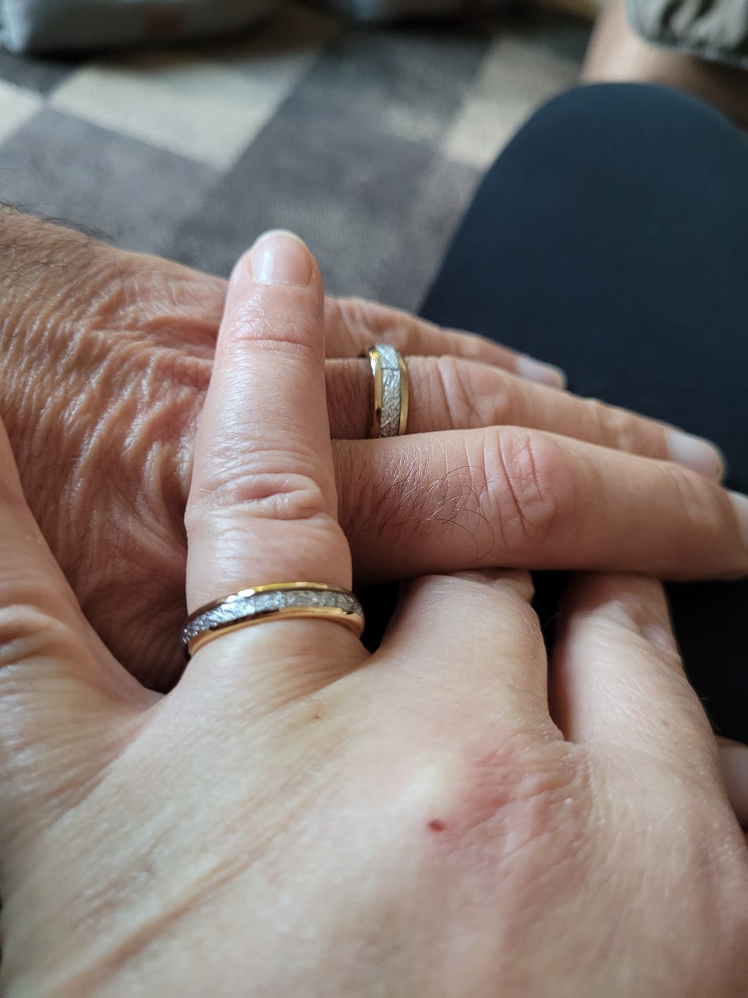Customer photo review of Engrave Your Ring