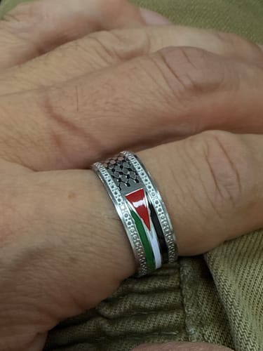 Customer photo review of Palestine Heritage Ring
