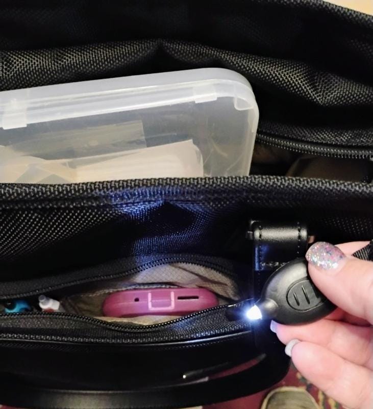 Customer photo review of Flight Essentials Softside Layover Tote, Black - 19L