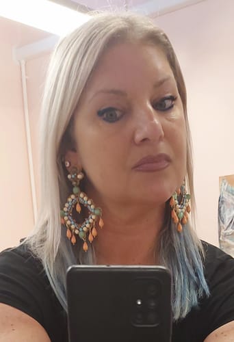 Customer photo review of Orcchini Sicilia folk