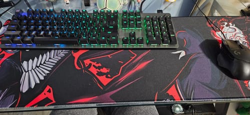 Customer photo review of Big Grin Large Mouse Pad