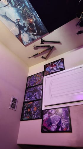 Customer photo review of Raging Mech Suit Plexi Glass Wall Art