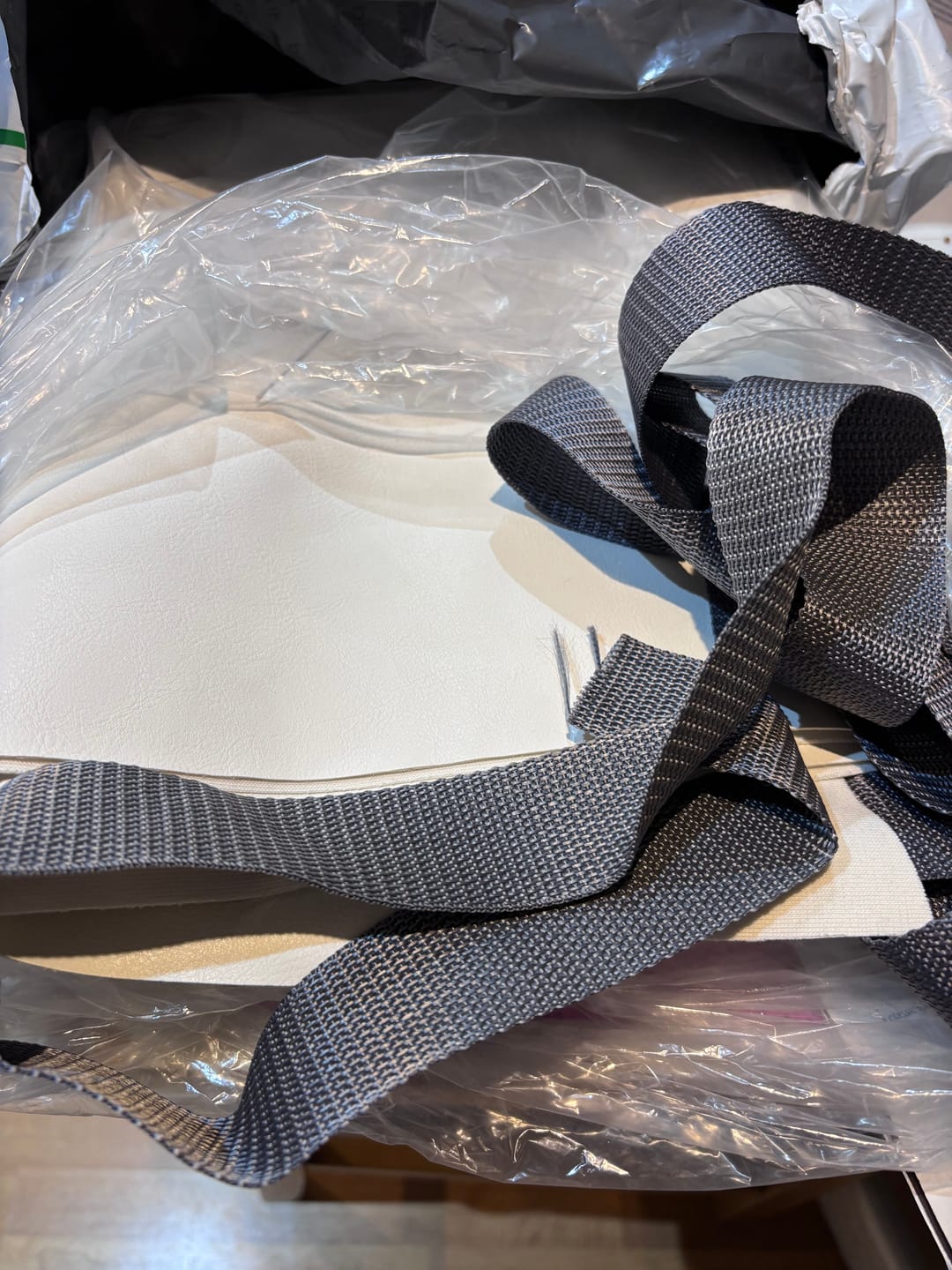 Customer photo review of Plain Webbing/Bag Strap