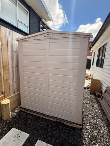 Customer photo review of Factor 6 x 6 Shed 1.73m x 1.95m