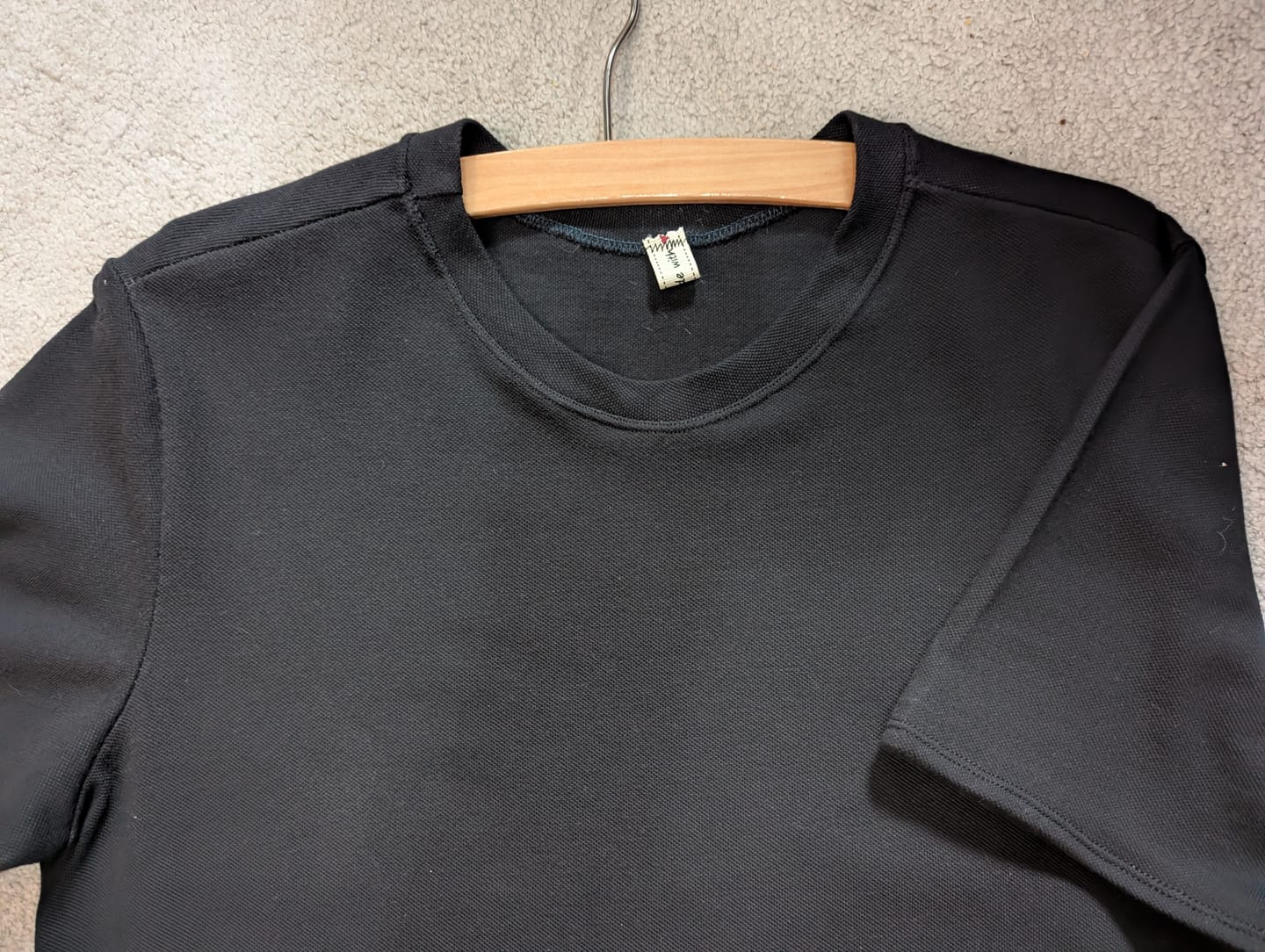 Customer photo review of Plain Pique Jersey Fabric
