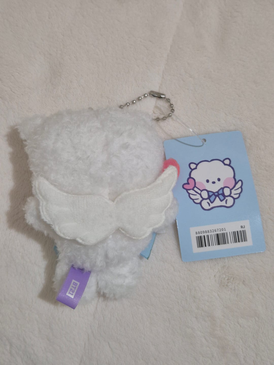 Customer photo review of BT21 - MININI ANGEL KEYRING