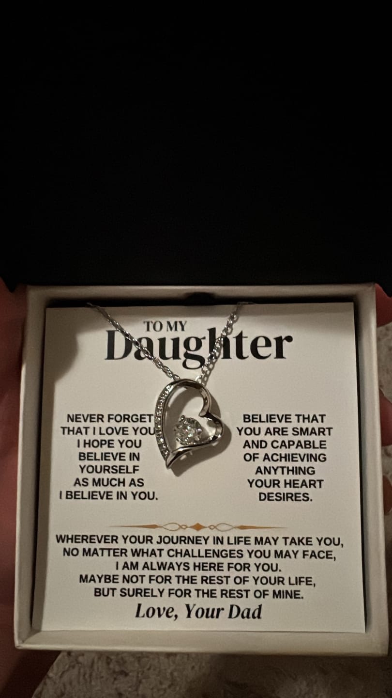 Customer photo review of To My Daughter - Love Dad - Beautiful Gift Set - SS559